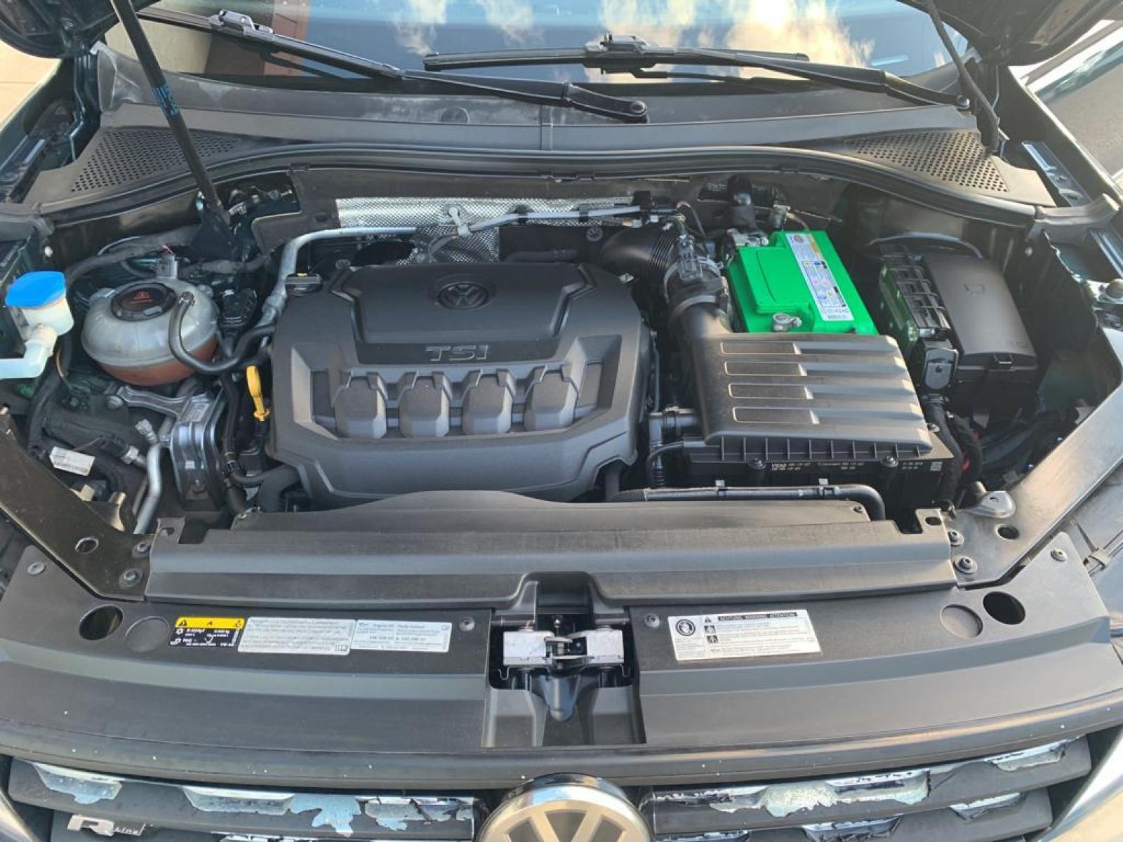 2019 Dark Moss Green Metallic /Titan Black Volkswagen Tiguan SEL R-Line (3VV2B7AX5KM) with an L4, 2.0L engine, 8-speed automatic transmission, located at 222 N Cambell St., Rapid City, SD, 57701, (866) 420-2727, 44.081833, -103.191032 - Photo #36
