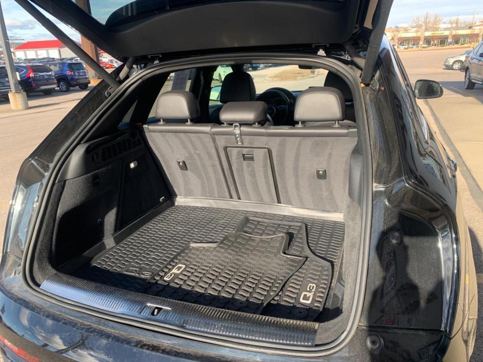 2018 Brilliant Black /Black Audi Q3 Premium Plus (WA1JCCFS1JR) with an L4, 2.0L engine, 6-speed automatic transmission, located at 222 N Cambell St., Rapid City, SD, 57701, (866) 420-2727, 44.081833, -103.191032 - Photo #20