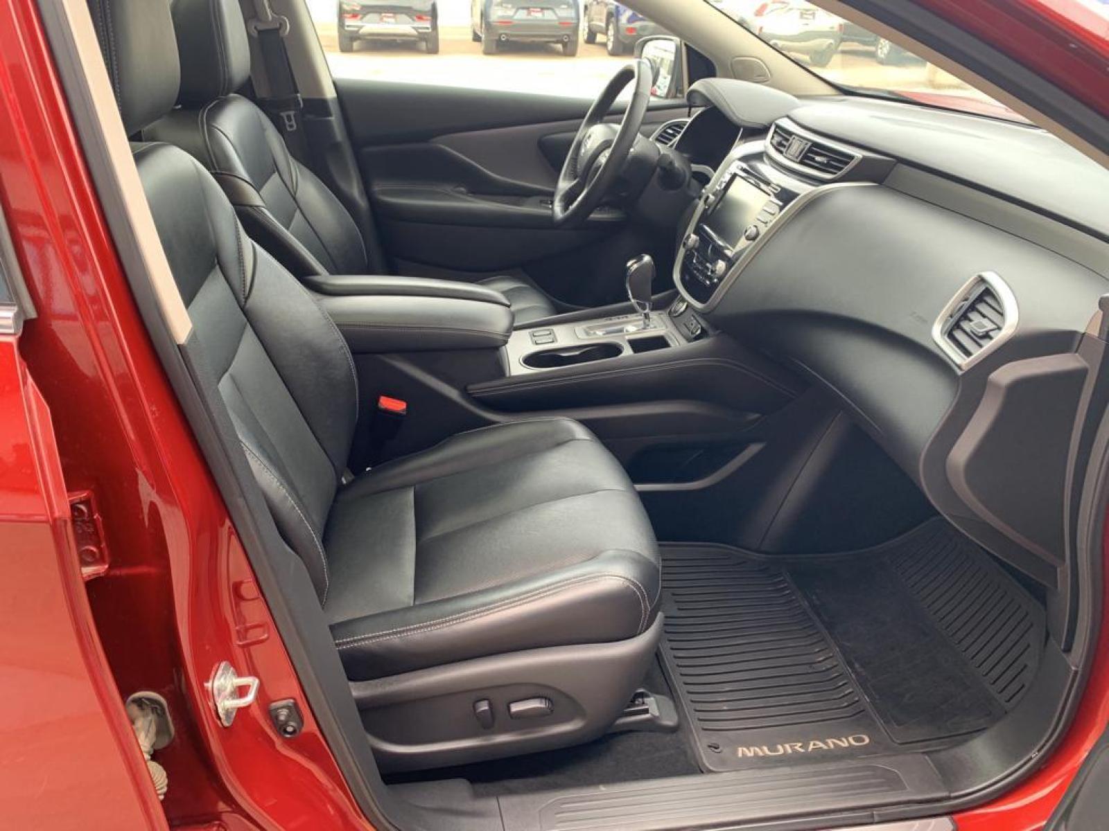 2020 Cayenne Red Metallic Nissan Murano SL (5N1AZ2CS3LN) with an V6, 3.5L engine, CVT transmission, located at 222 N Cambell St., Rapid City, SD, 57701, (866) 420-2727, 44.081833, -103.191032 - Photo #21