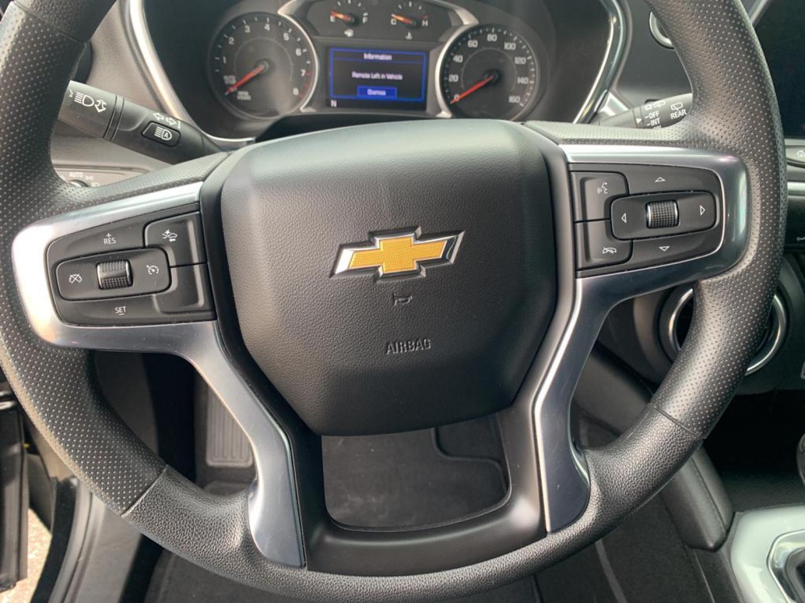 2021 BLACK /Jet Black Chevrolet Blazer LT (3GNKBHRS6MS) with an V6, 3.6L engine, 9-speed automatic transmission, located at 222 N Cambell St., Rapid City, SD, 57701, (866) 420-2727, 44.081833, -103.191032 - <b>Equipment</b><br>See what's behind you with the back up camera on the Chevrolet Blazer. This mid-size suv comes equipped with Android Auto for seamless smartphone integration on the road. This vehicle is a certified CARFAX 1-owner. The rear parking assist technology on the Chevrolet Blazer will p - Photo #24